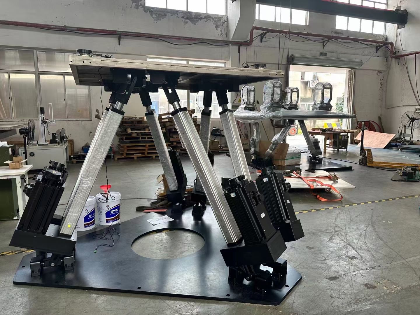 Racing Simulation 6 Axis Motion Platform 500kg բեռնատար FDR